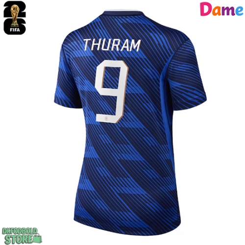 Frankrig Marcus Thuram #9 Replika Hjemmebanetrøje Dame VM 2026 Kortærmet